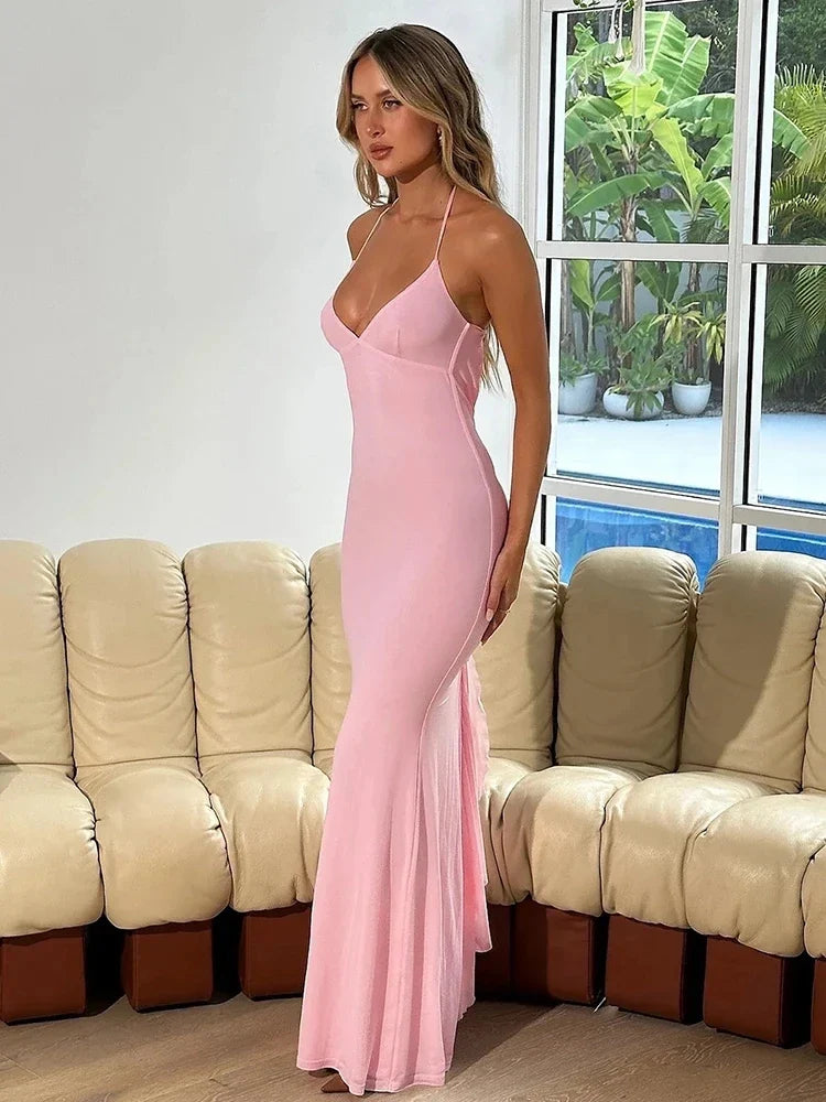 Mermaid Slim Bodycon Maxi Vacation Dress