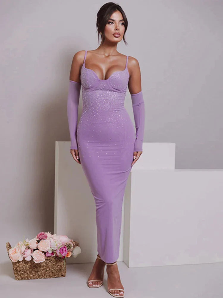 Sparkle Glitter Diamonds Vacation Dress