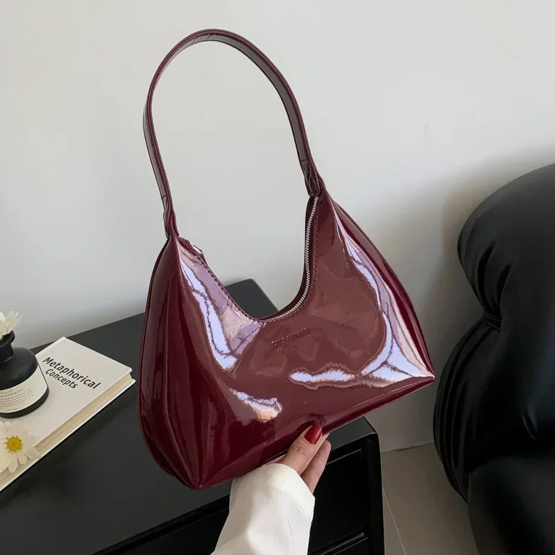 Designer Solid Shoulder Bag for Women