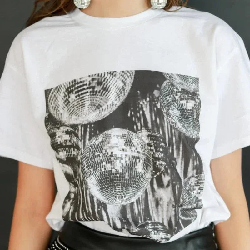 Disco Ball Vintage Concert T-shirt