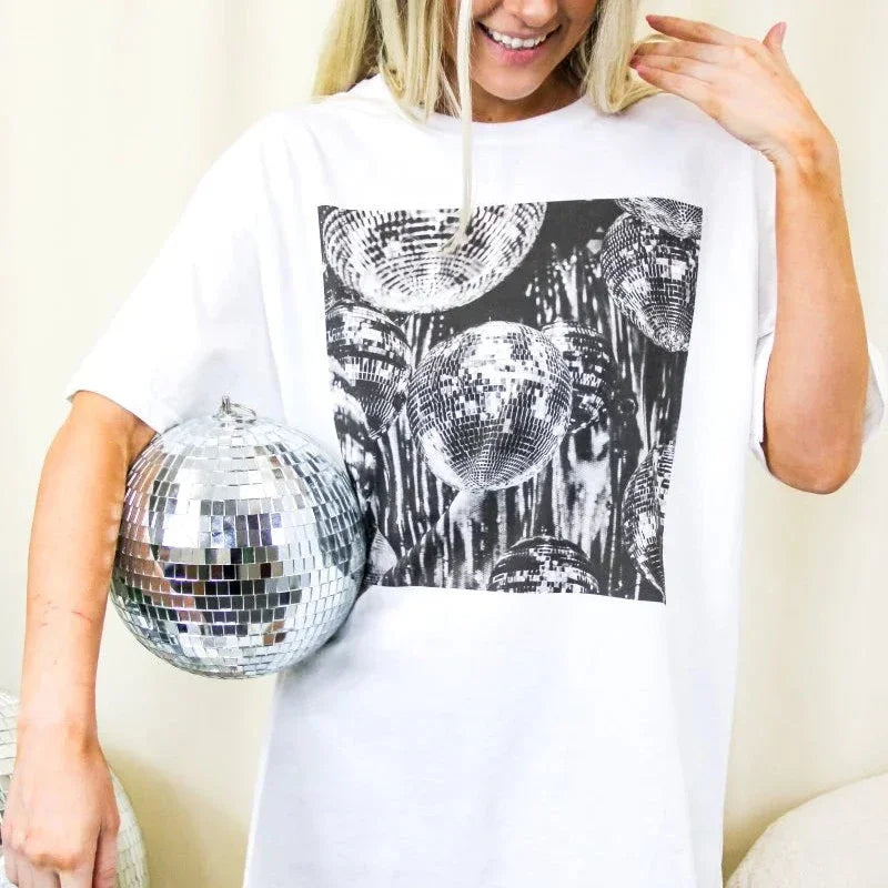 Disco Ball Vintage Concert T-shirt
