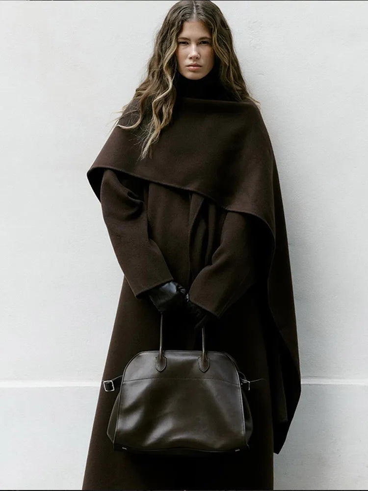 Vintage Brown Wool Blends coat