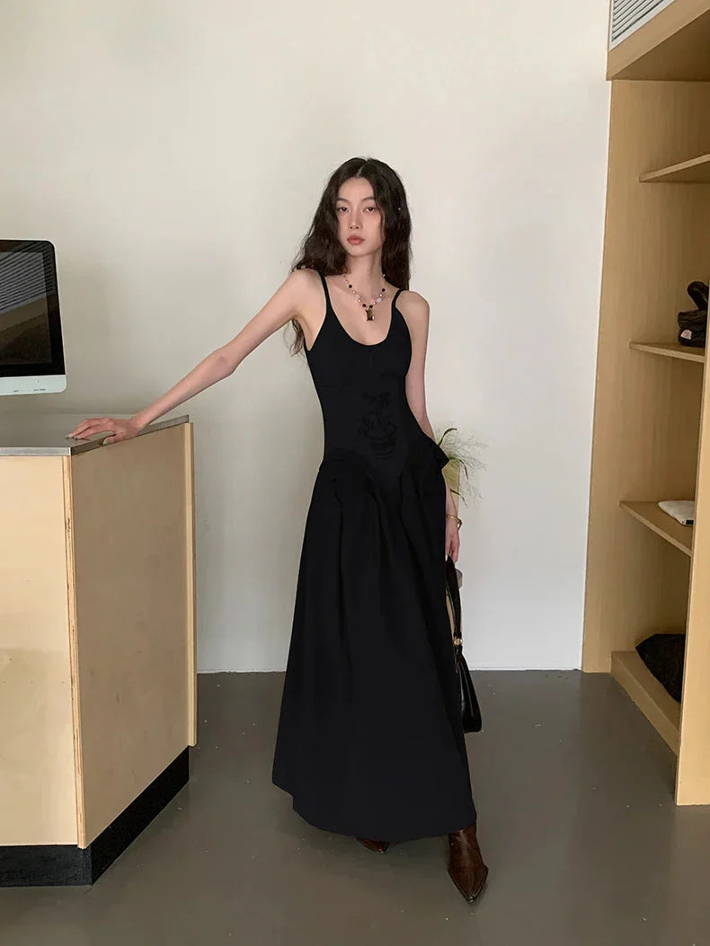 Vintage Corset Maxi Dress - Fashionpara