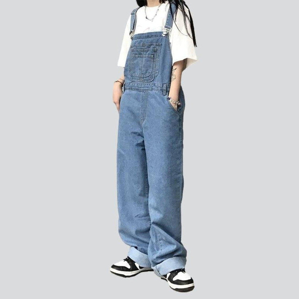 Wide leg women's overall - Fashionpara