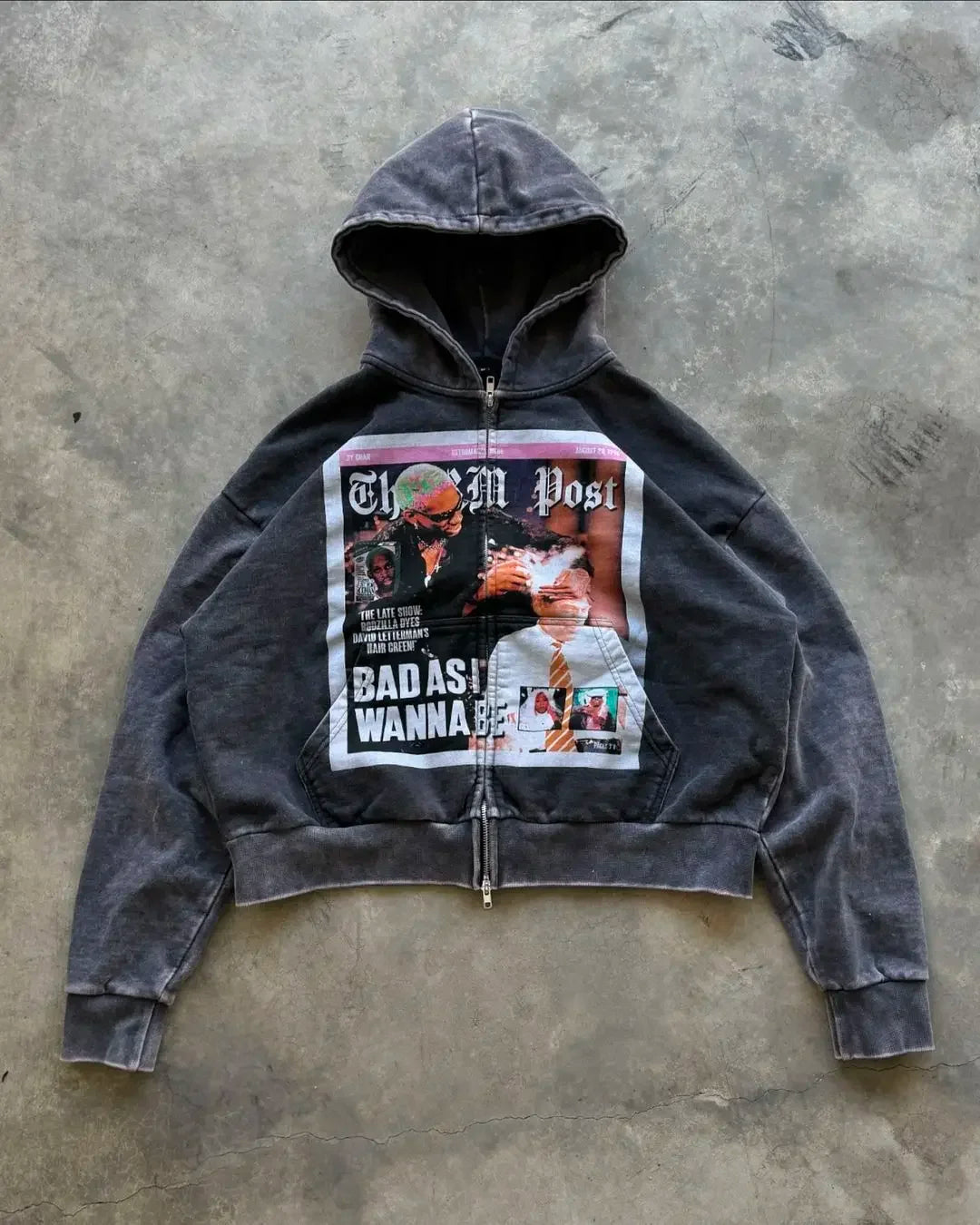 Cardigan Hooded Hoodie