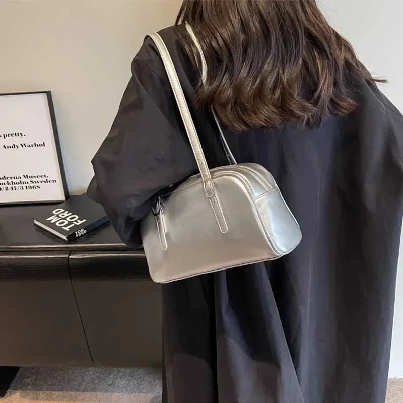 Monochrome Fashion Boston Shoulder Crossbody Bag