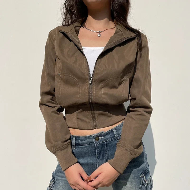 Vintage Turtleneck Zip Up Jacket 3
