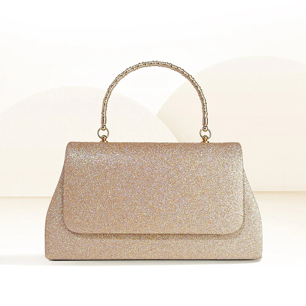 Glitter Sequin Evening Clutch Purses Crossbody Bag