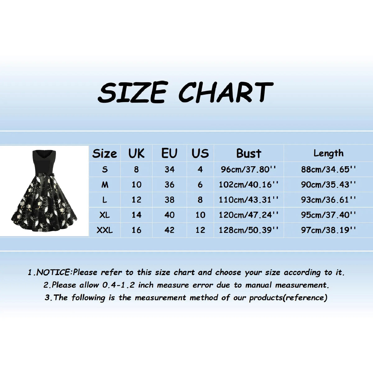 Floral Print V-Neck Sleeveless Belted Swing Dress 6