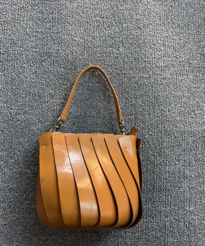 Green Patchwork Calf Leather Messenger Bag