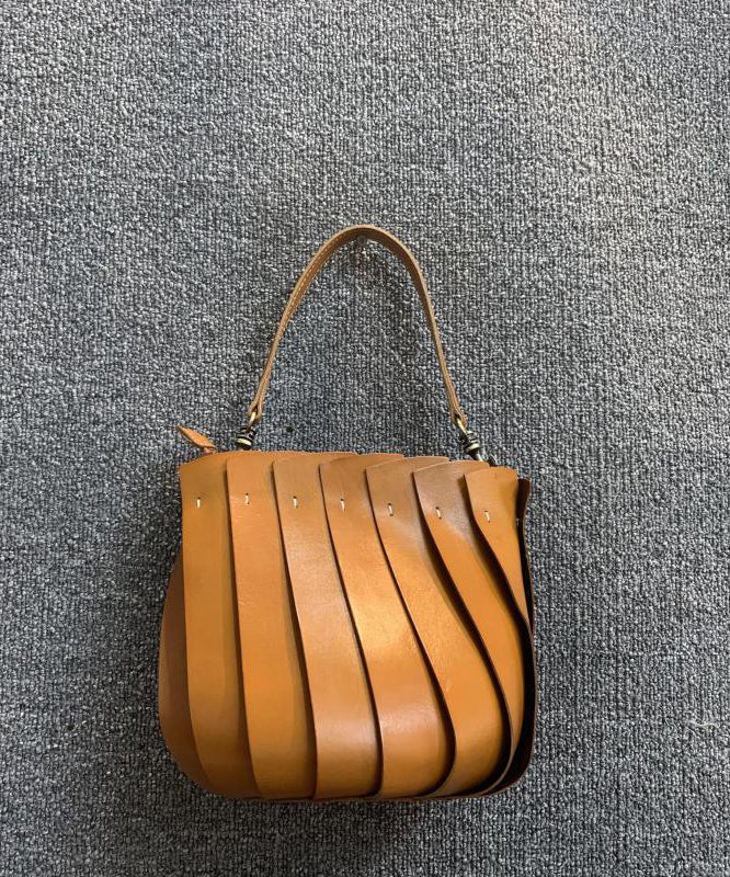 Green Patchwork Calf Leather Messenger Bag