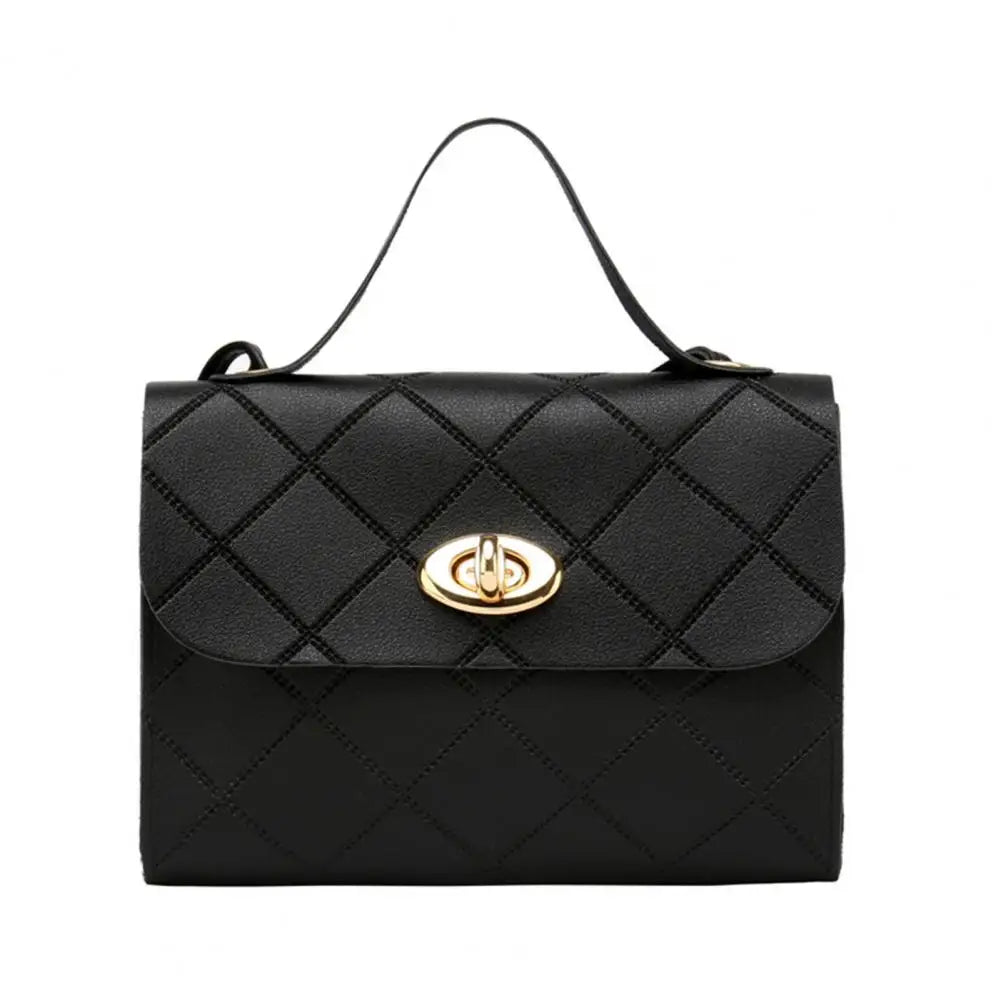 Textured Long Strap Faux Leather Crossbody Wallet Handbag