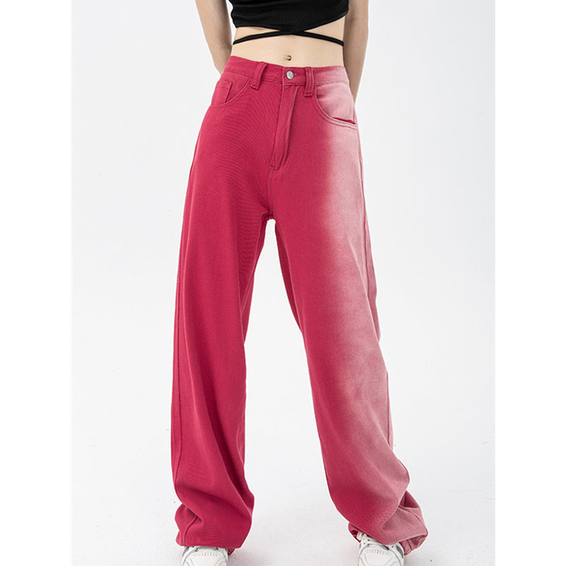 Vintage High Waist Streetwear Fashion Jeans