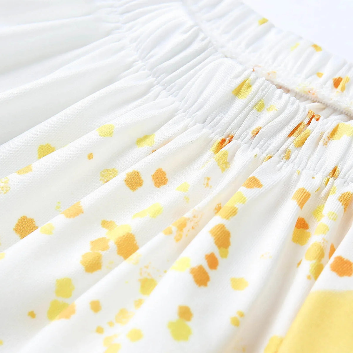 Sunflower Print U-Neck Spaghetti Strap Beach Mini Dress 4