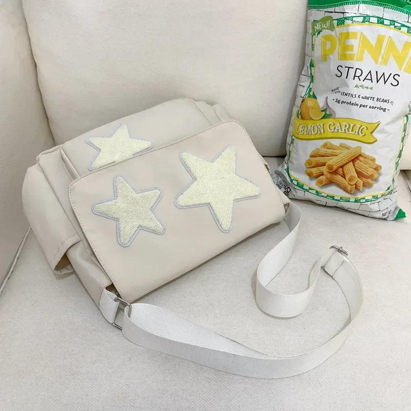 Star Pattern Y2K Casual Tote Shoulder Crossbody
