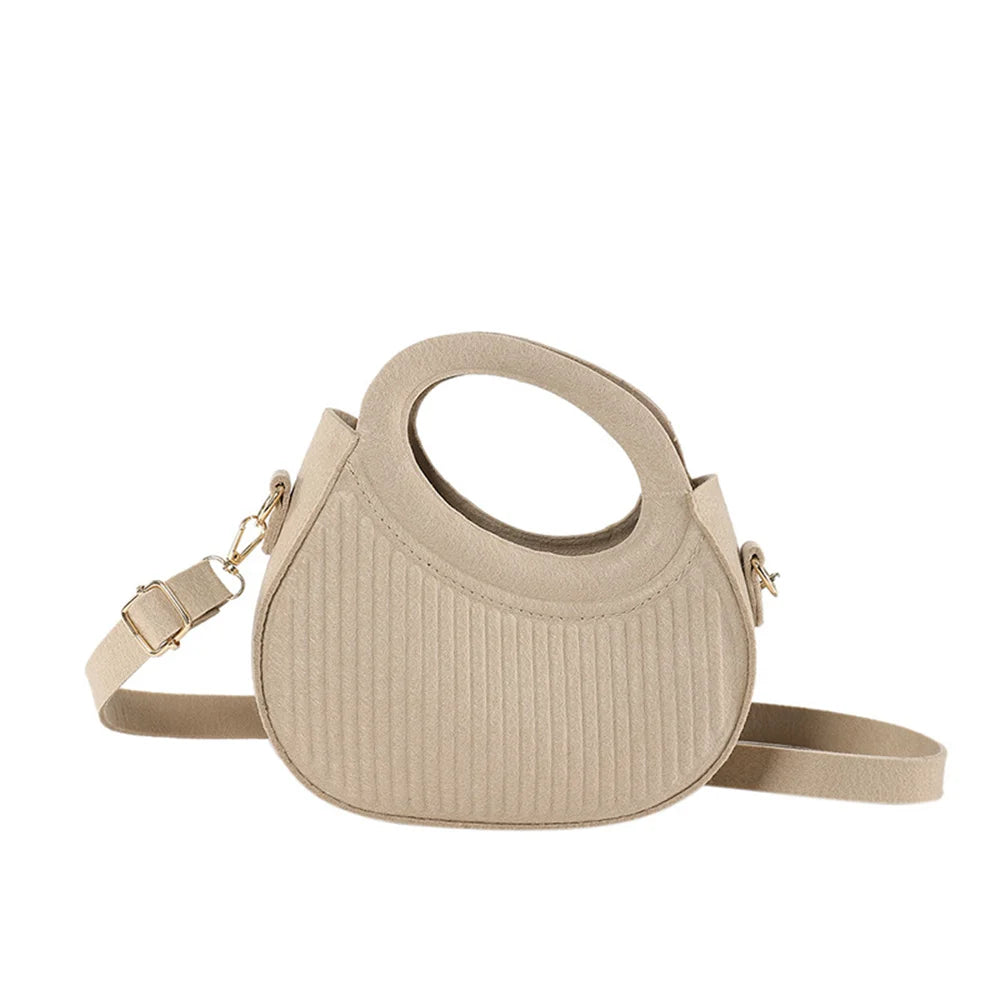 Candy Color Top-Handle Crossbody Casual Women's Handbag