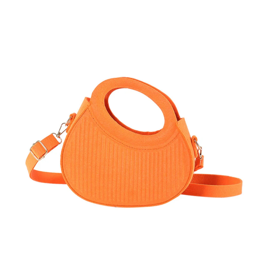 Candy Color Top-Handle Crossbody Casual Women's Handbag