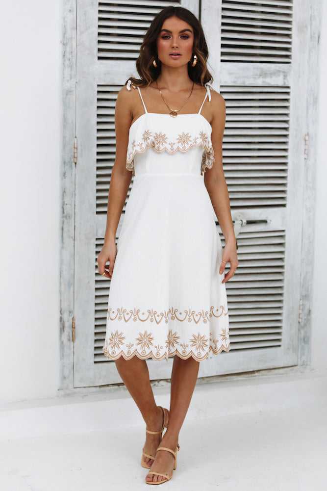 KittenAlarm - Women's Fashion Bohemia Dress Loose Casual Sleeveless Spaghetti Strap Dress