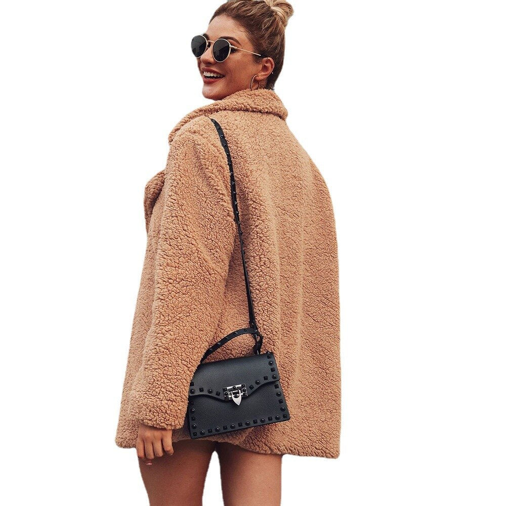 Soft Fur Plush Coat 4