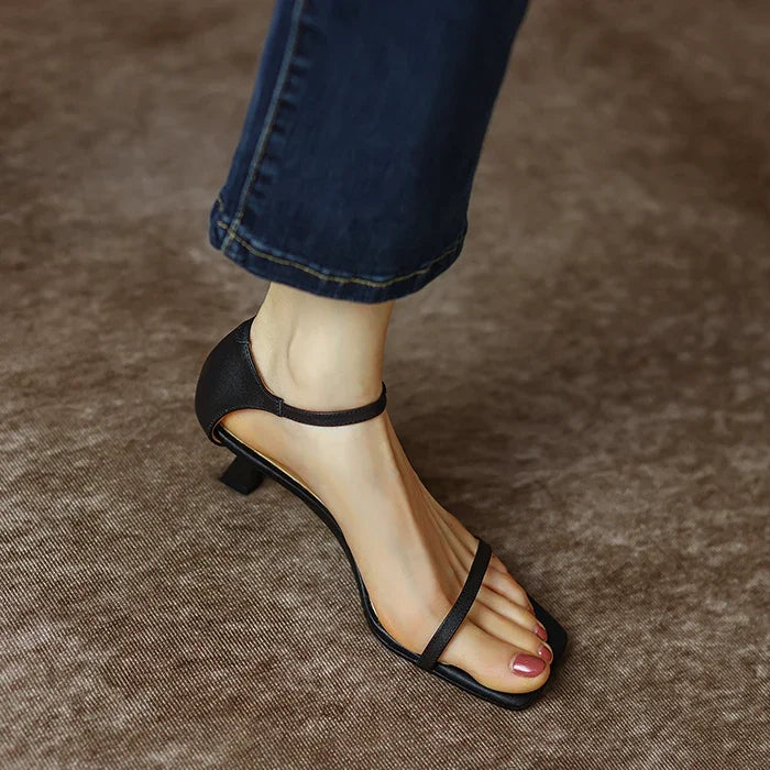 Square Head Basic Casual Summer Party Fashion Female Low Heel Pumps