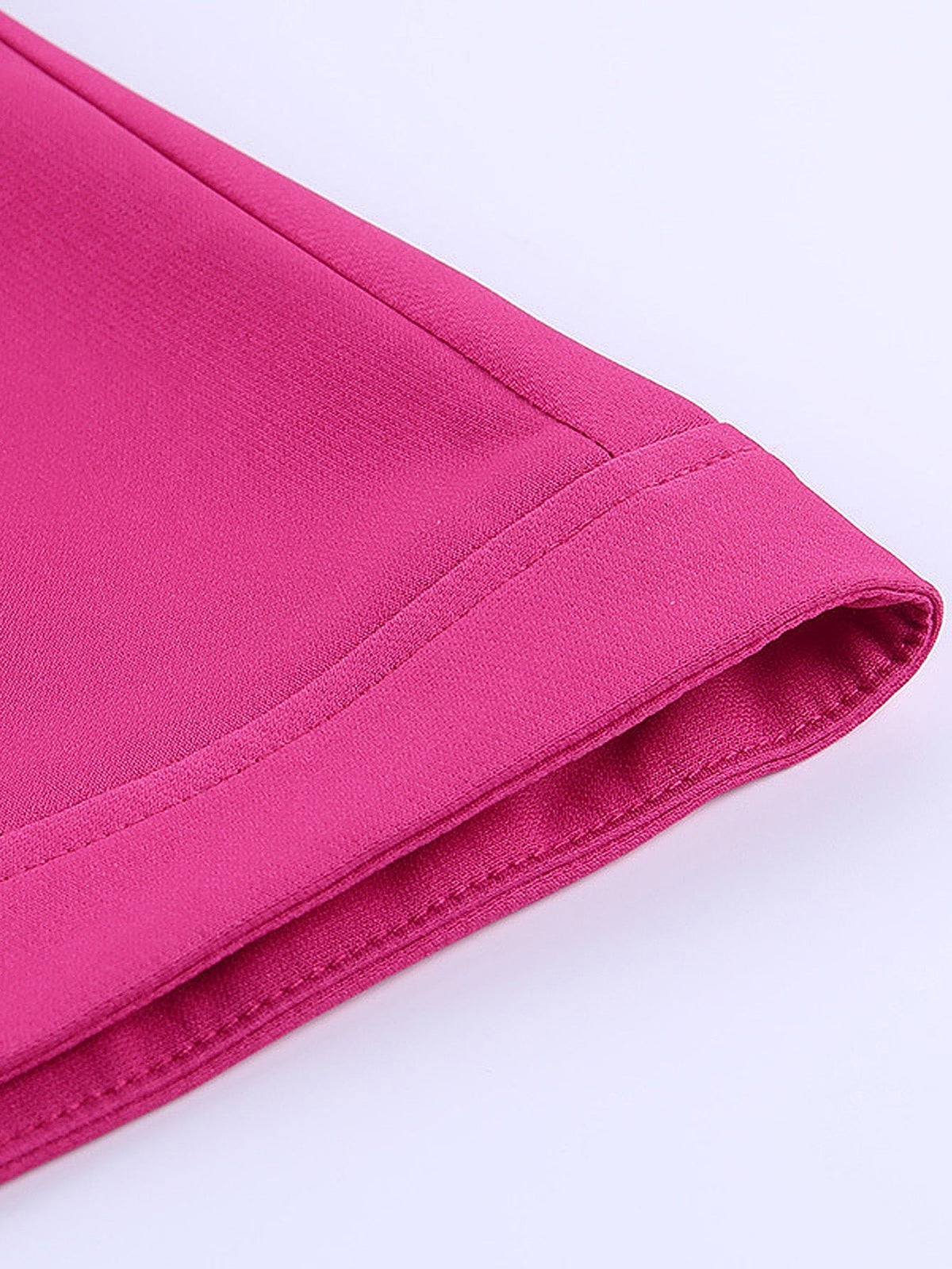 KittenAlarm - Women's Wide Leg Solid Casual Short Pants