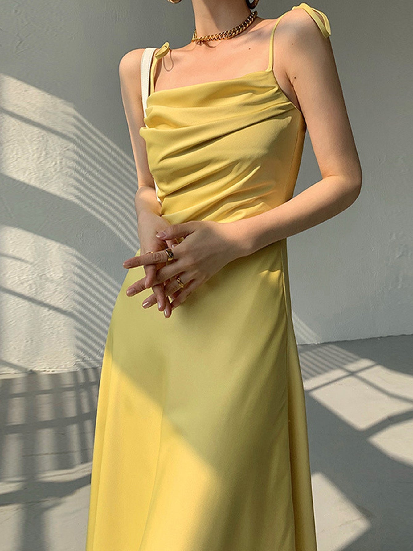 Womens Swing Collar Sleeveless Party Maxi Dress - Fashionpara