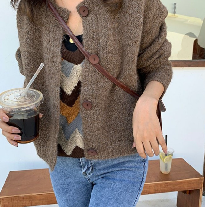 Orro Shop Open Front Cardigan - Stylish Buttoned Sweater