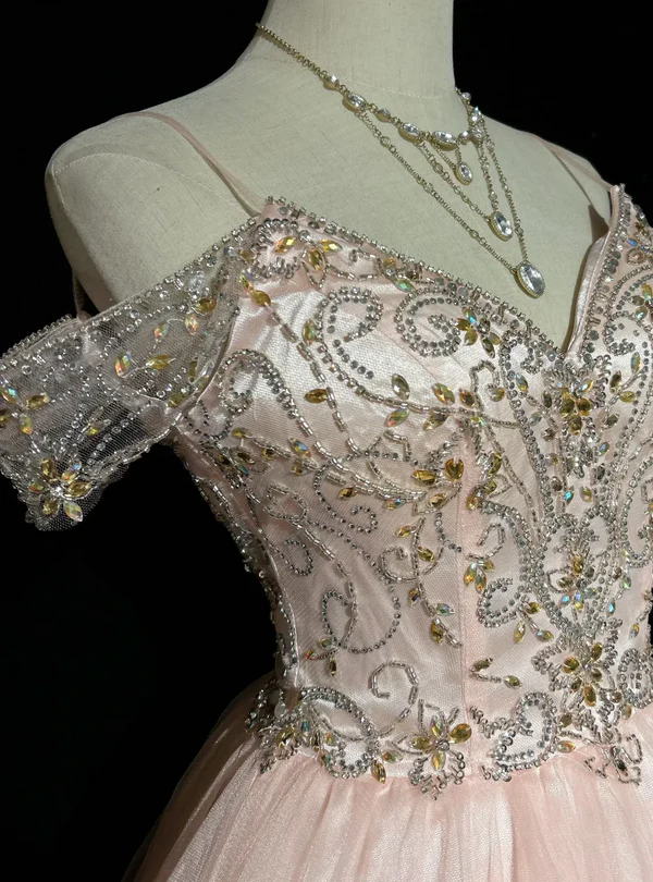 Cute Spaghetti Straps Light Pink Formal Homecoming Dress Mini Short Birthday Outfits D201