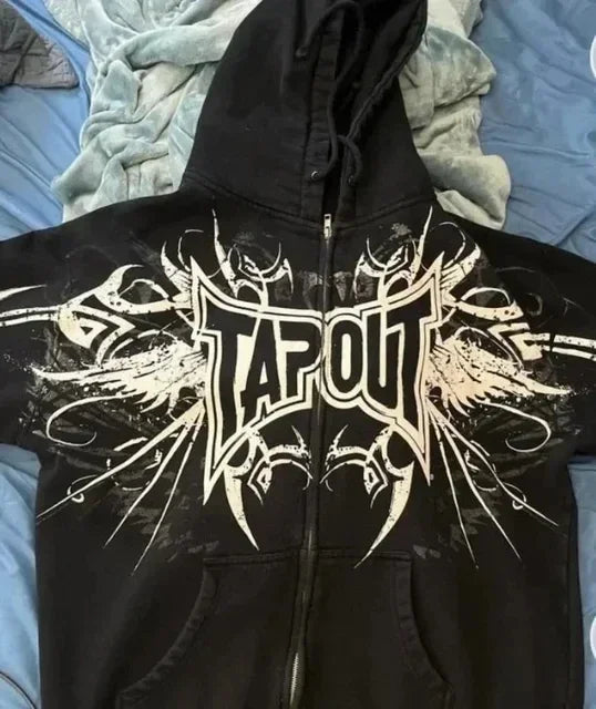 Tapout Graphic Oversized Hoodie 6