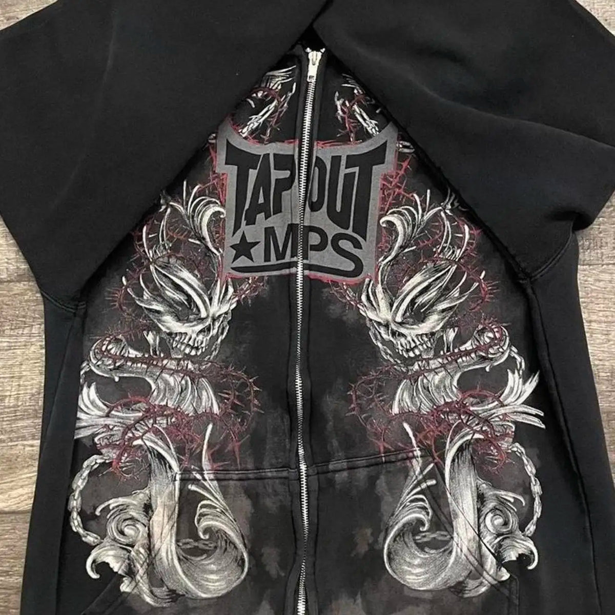 Tapout Graphic Oversized Hoodie 3
