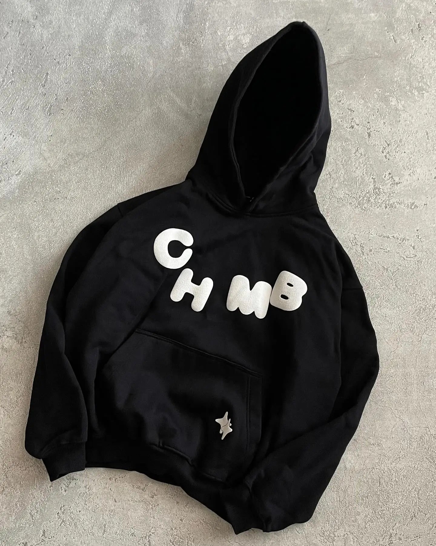 Letter Graphic Oversized Hoodie