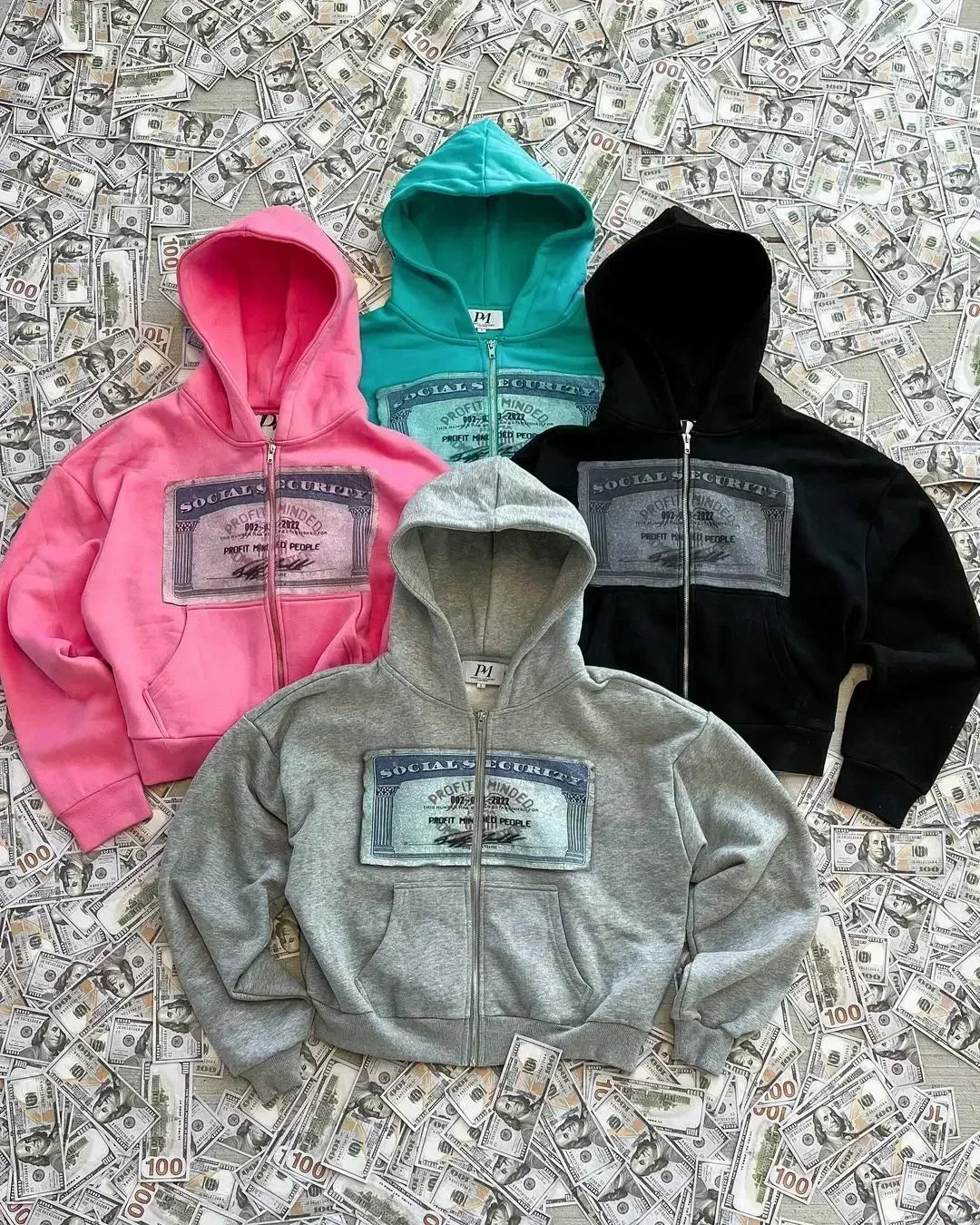 Trendy Brand Printed Hoodie
