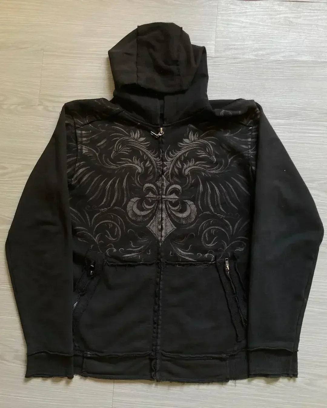 Retro Punk Fall Hoodie 11