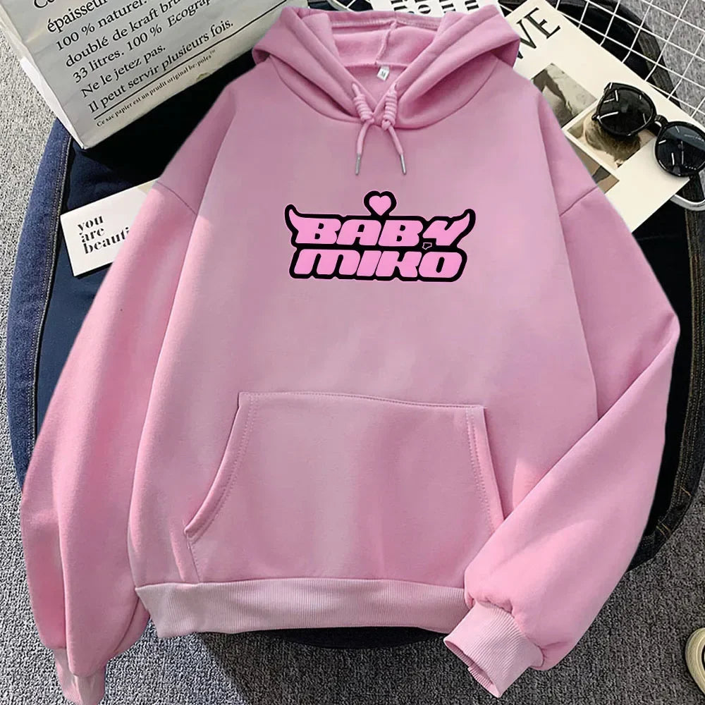 Comfortable Winter Printing Hoodie