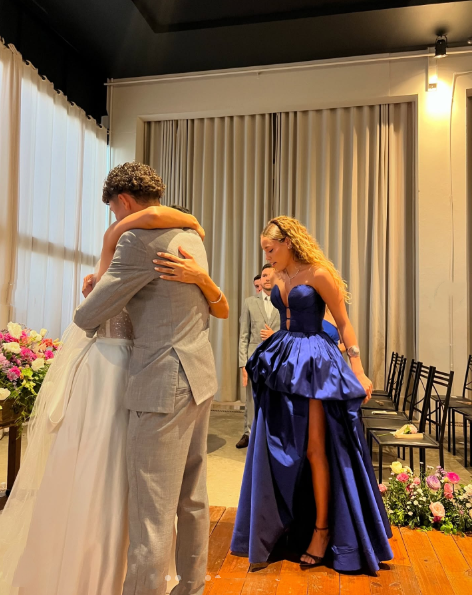 Stylish Royal Blue Strapless Satin Pleated Long Wedding Guest Dress Evening Dress D1546