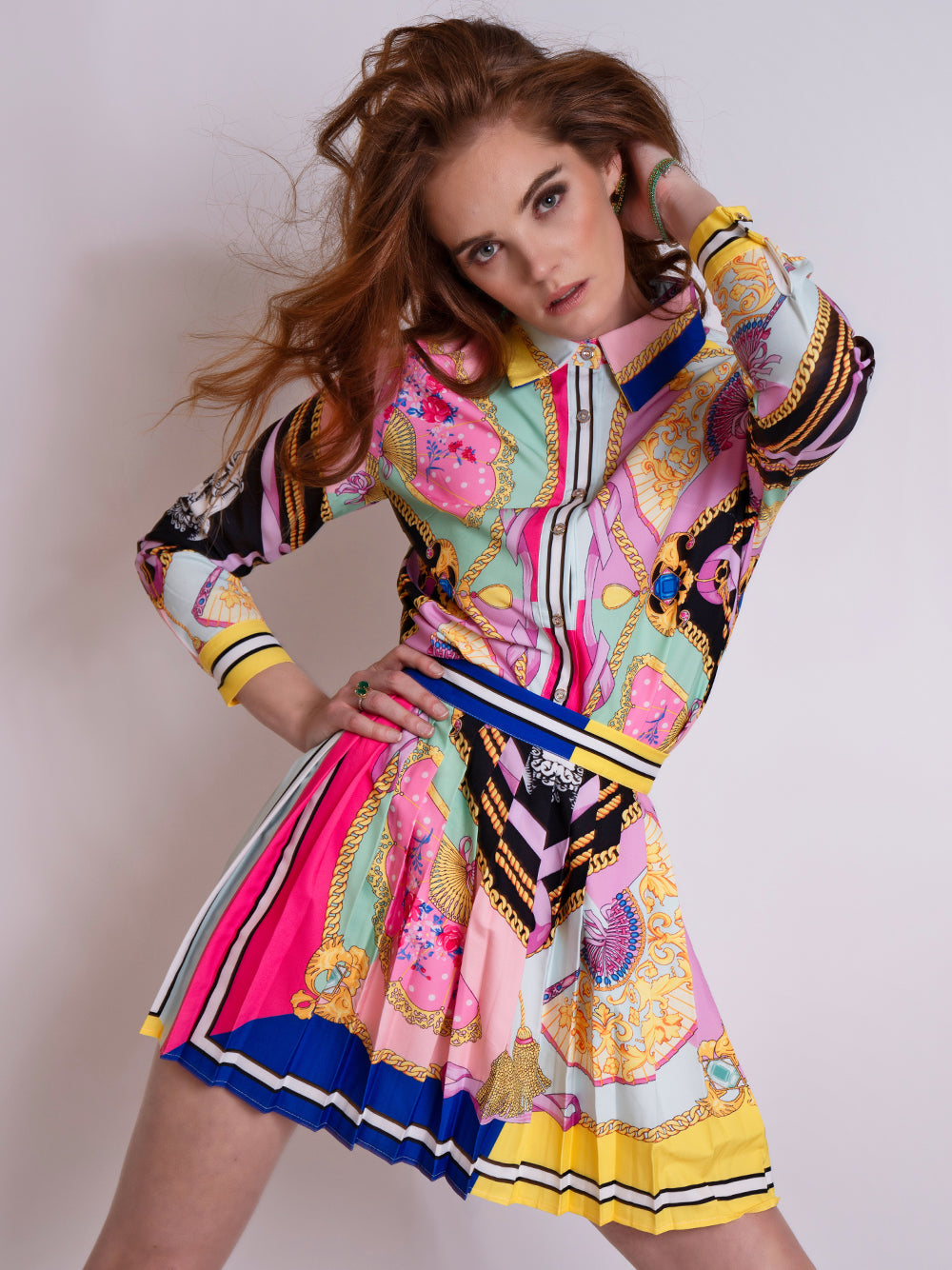 TRIBECA Blouse & Skirt Set