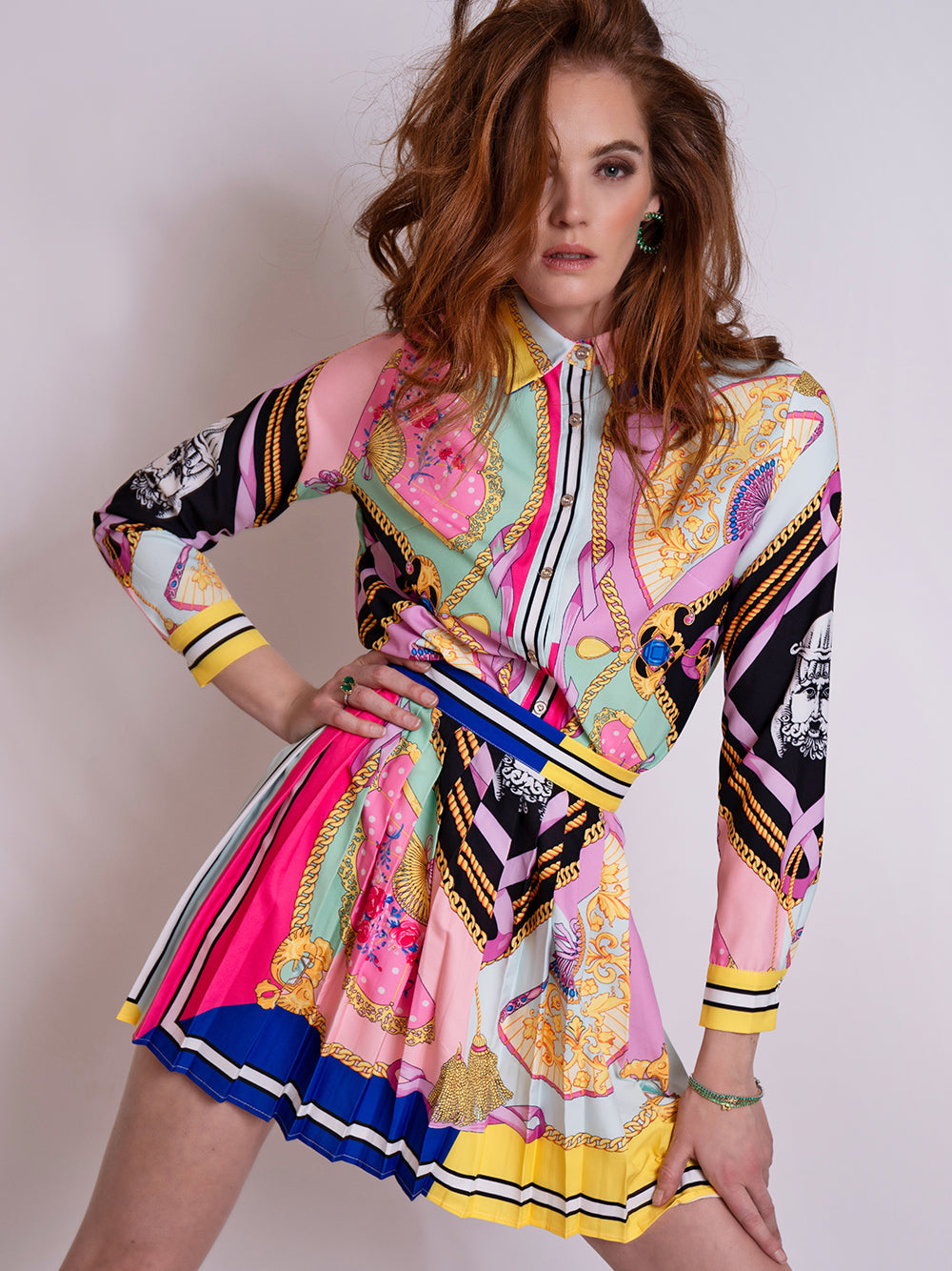 TRIBECA Blouse & Skirt Set