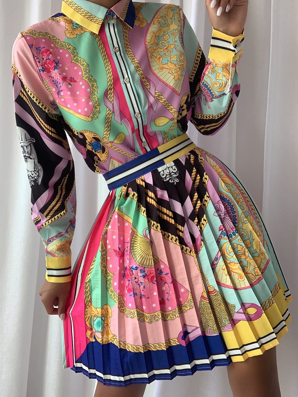 TRIBECA Blouse & Skirt Set