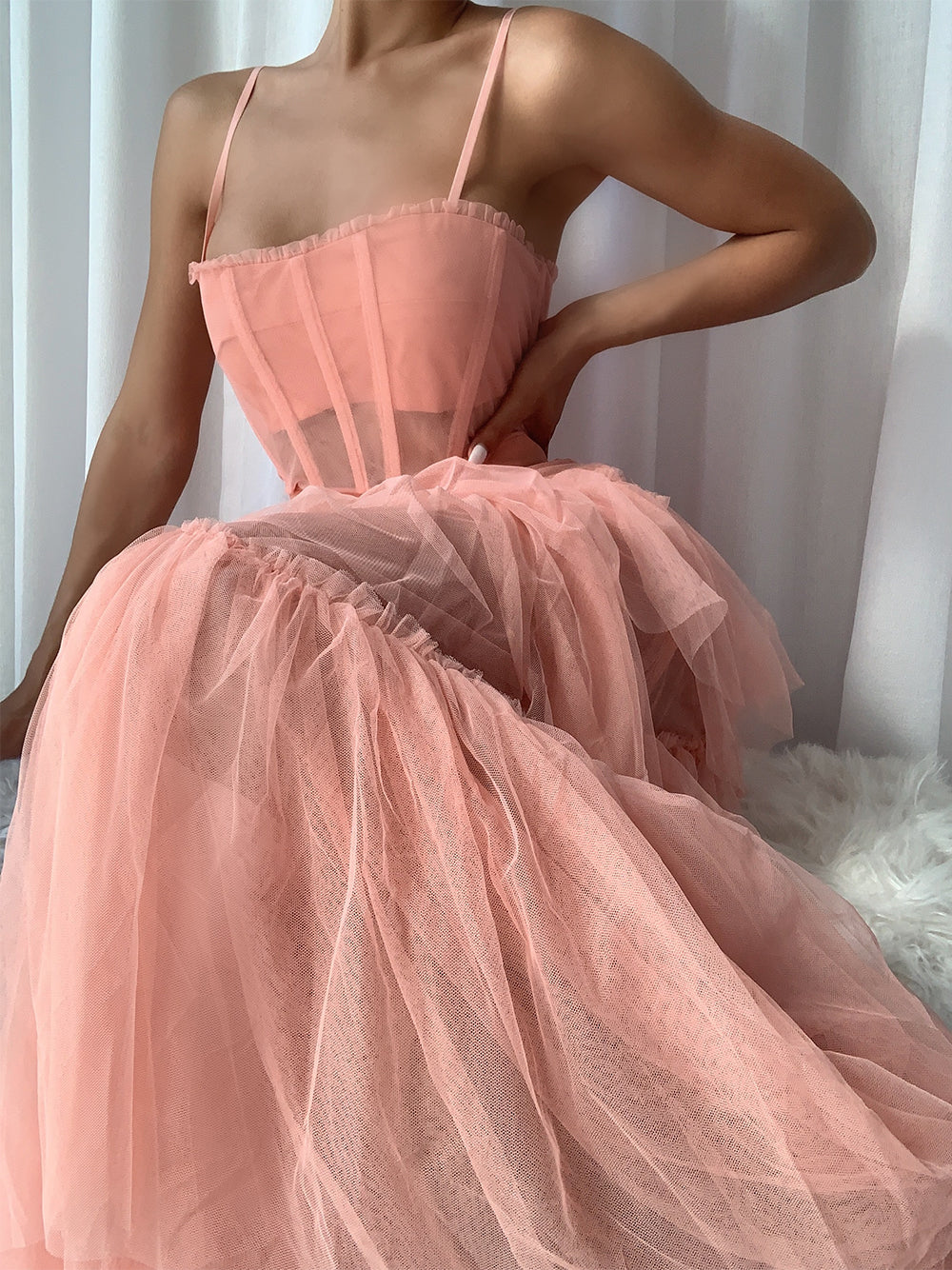 DIDA Tulle Dress in Pink