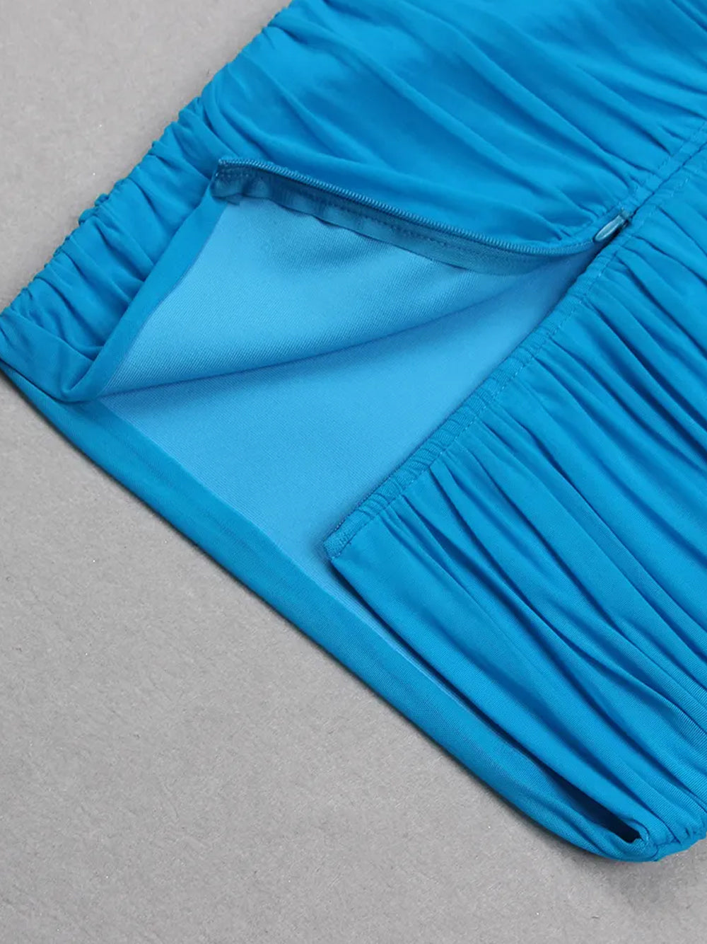 Ruched Strapless Sweetheart Bodycon Midi Dress 8