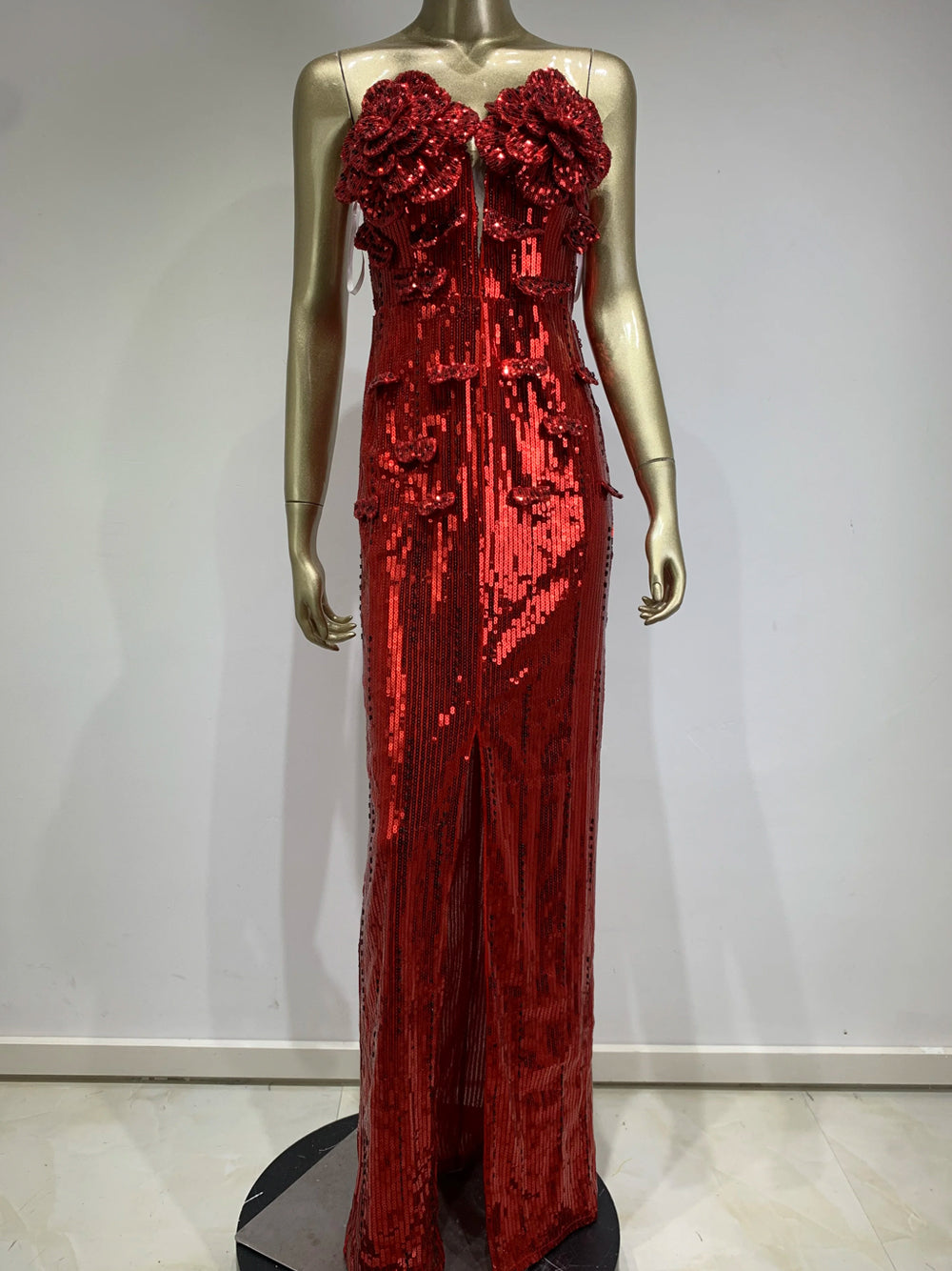 ANUCHA Sequins Maxi Dress