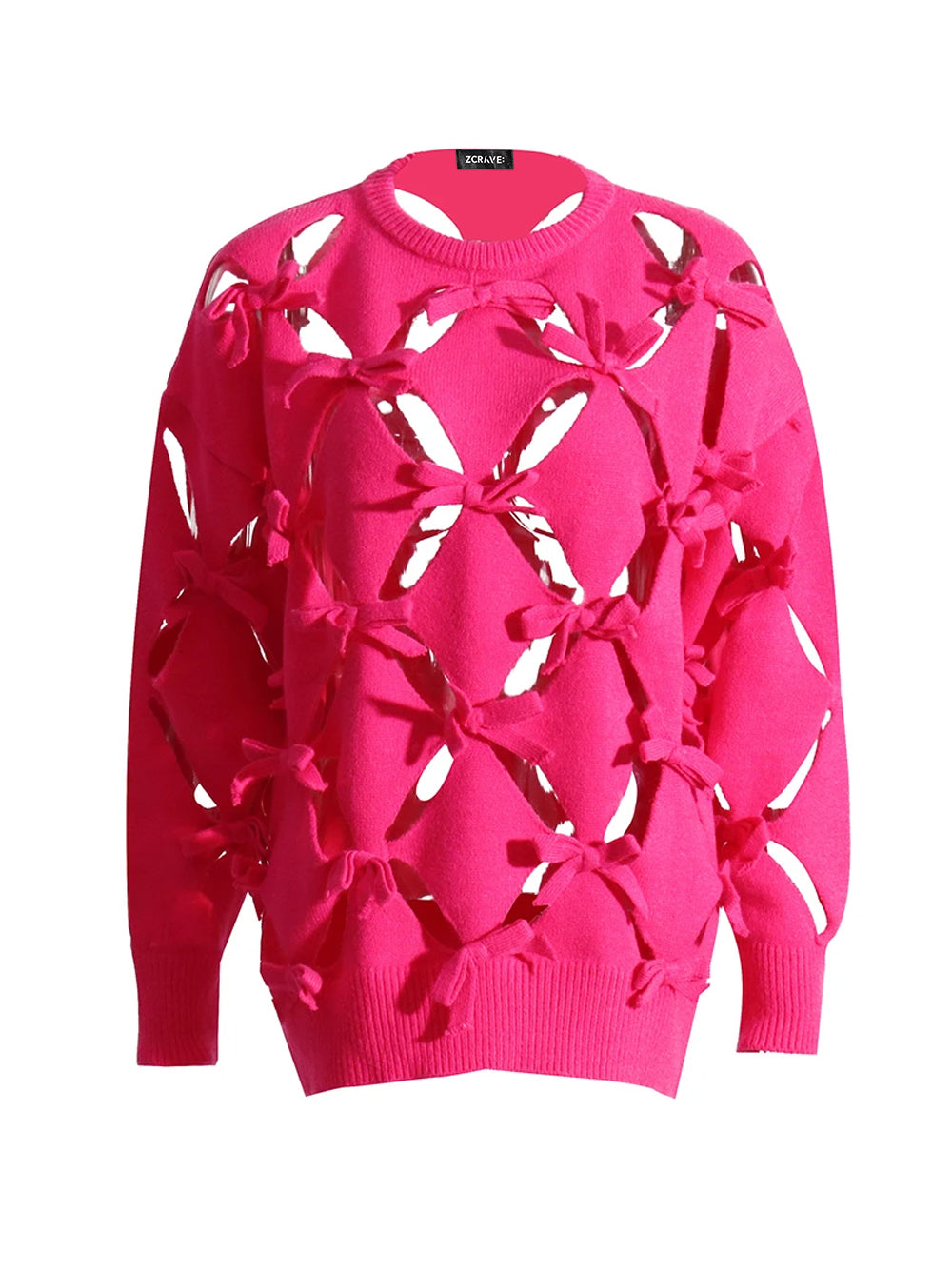 REINE Cut Out Sweater 4