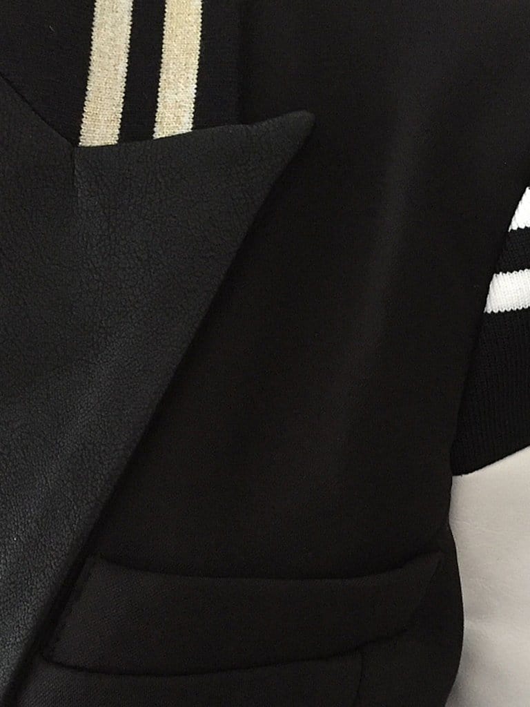 Fitted Stripe Detail Jacket 11