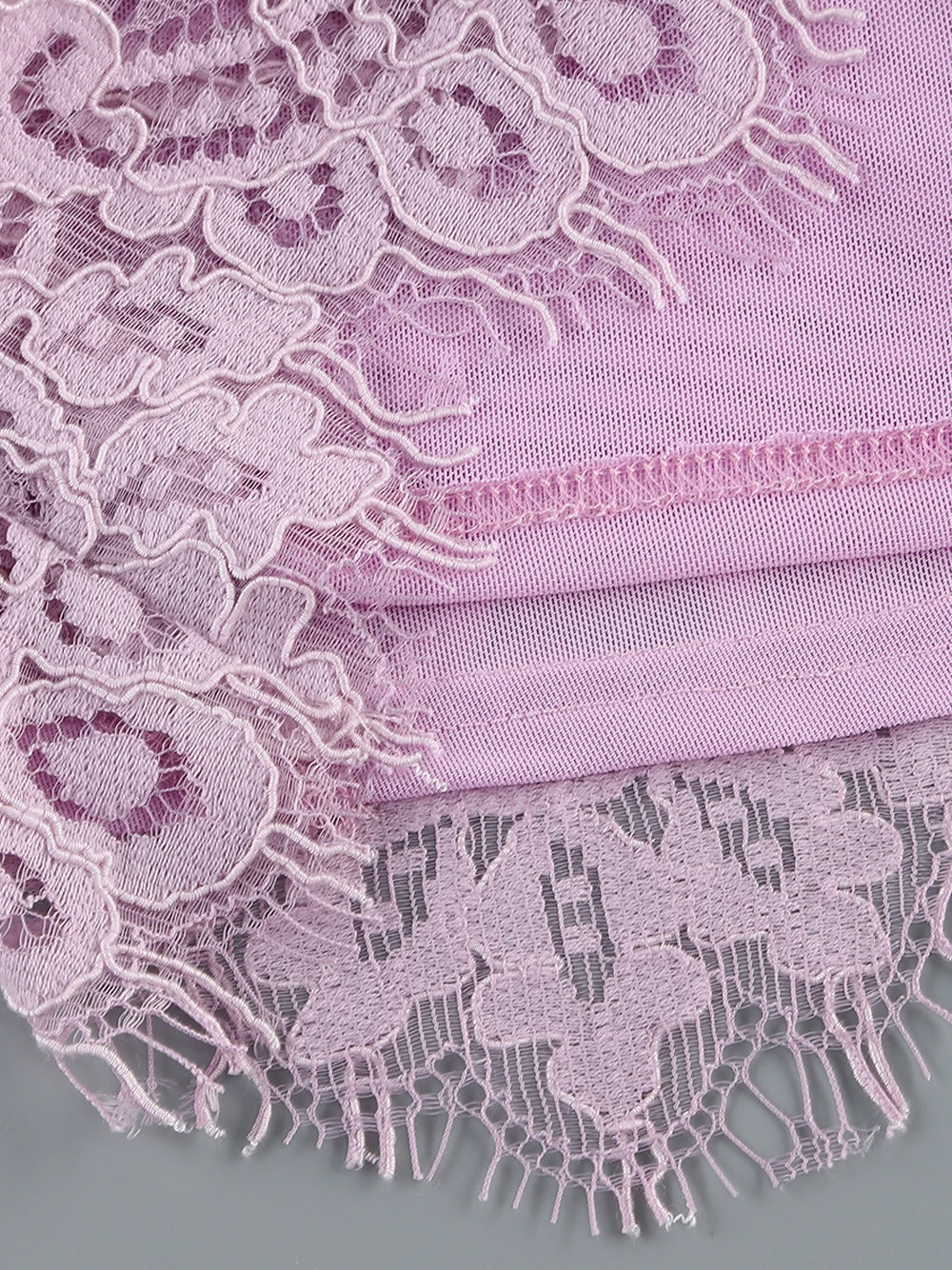 Strapless Eyelash Lace Corset Ruched Mini Dress 12