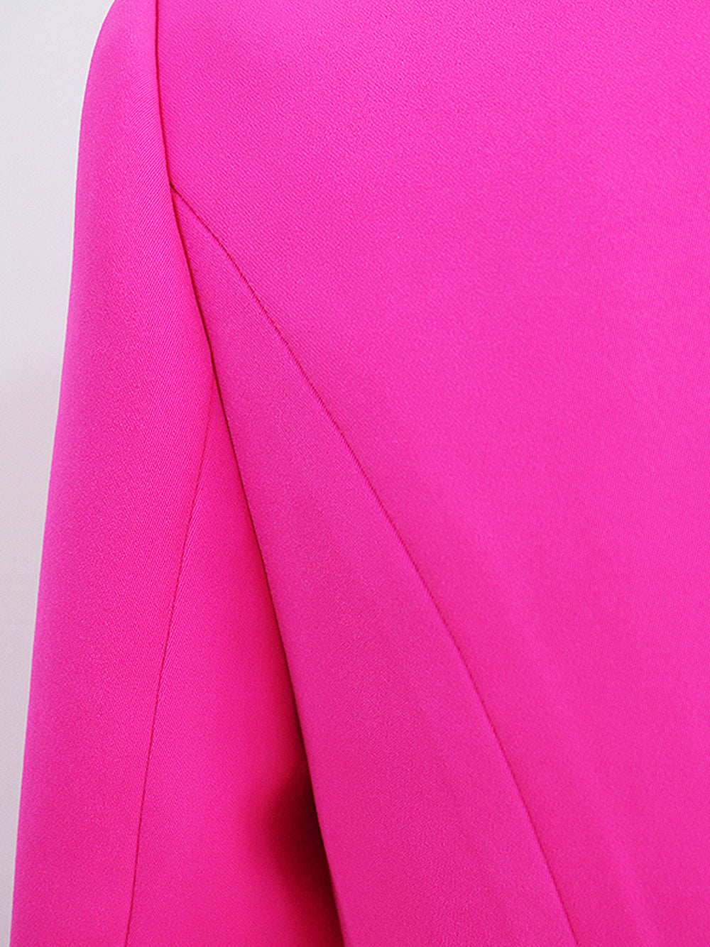 Oversized Fuchsia Double Breasted Blazer 8