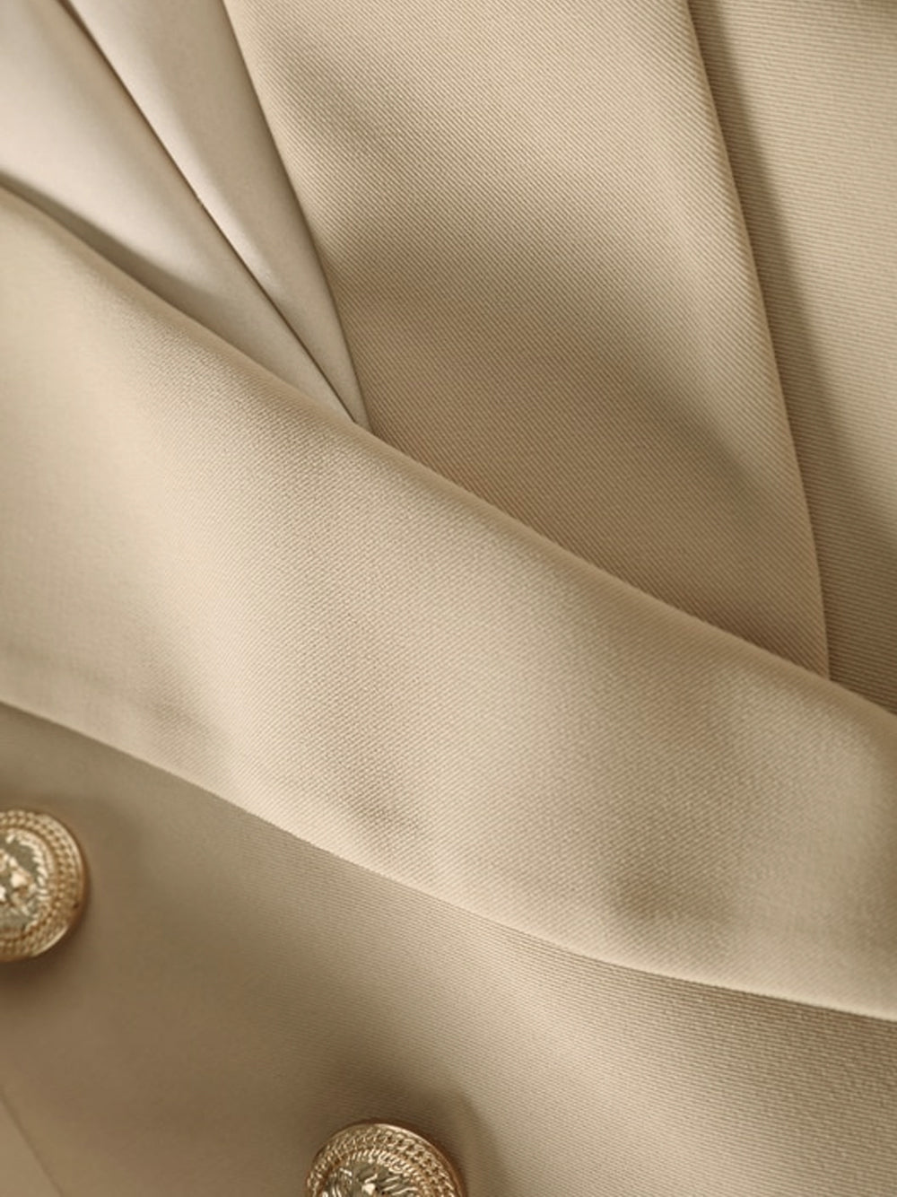 PENELOPE Double-Breasted Blazer in Beige 13