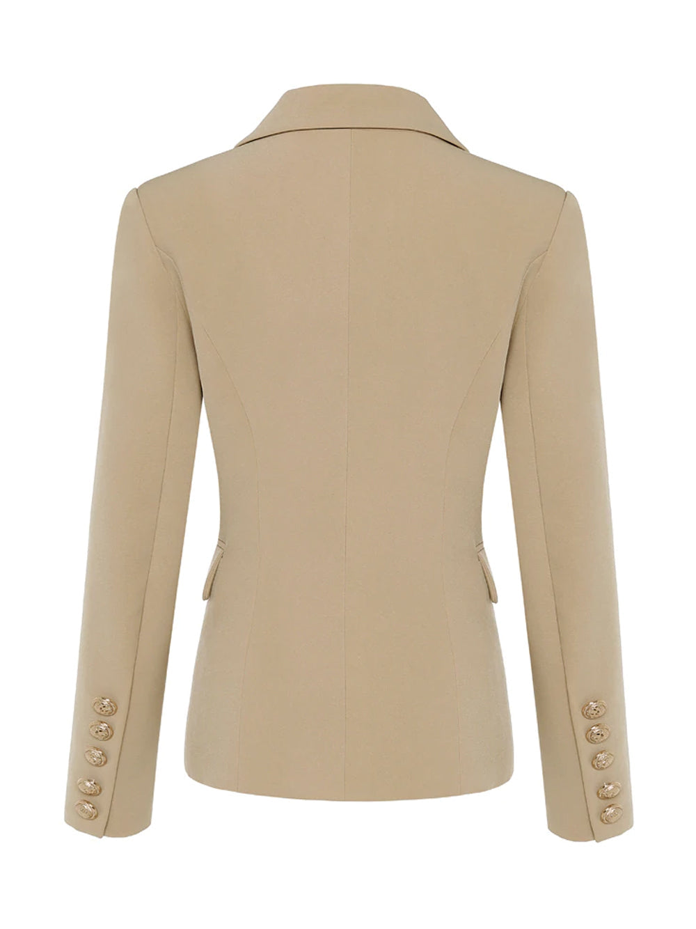 PENELOPE Double-Breasted Blazer in Beige 5