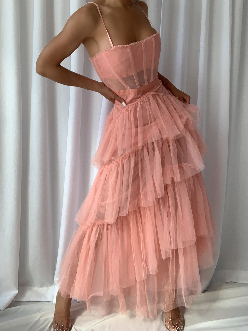 DIDA Tulle Dress in Pink