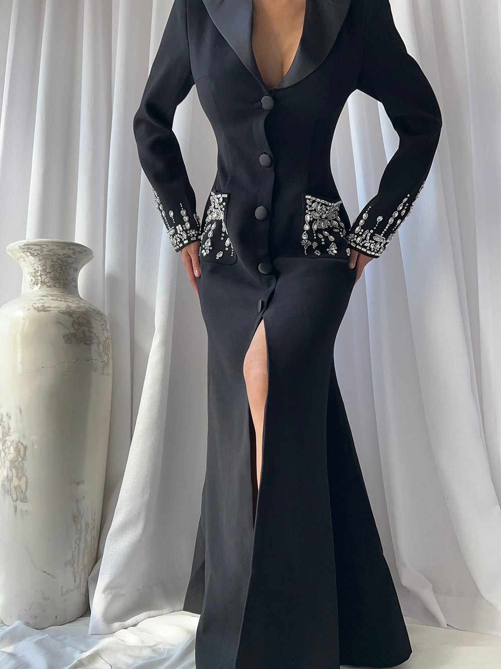 KIAA Blazer Maxi Dress 8