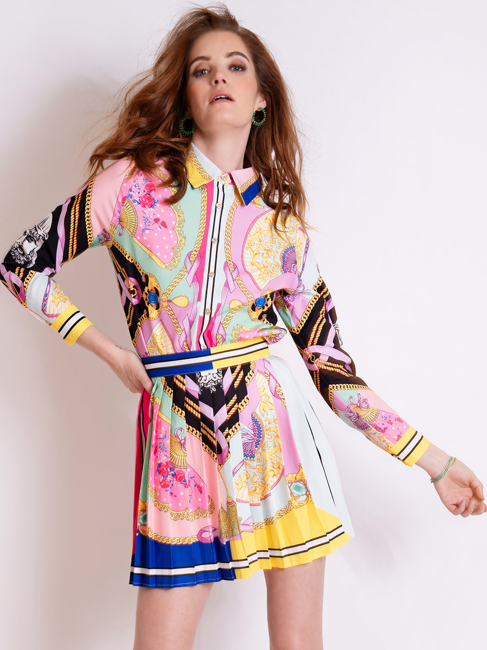 TRIBECA Blouse & Skirt Set